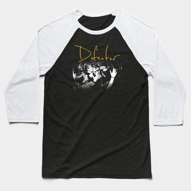 Defeater Concert Baseball T-Shirt by annabenjay